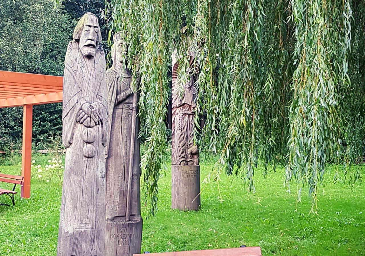 Pokamedulski Klasztor W Wigrach Wigry Exteriör bild
